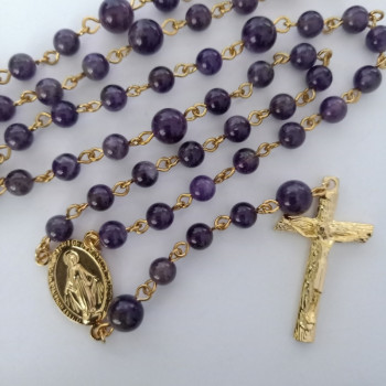 GP Rosary Amethyst