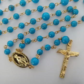 GP Rosary Turquoise