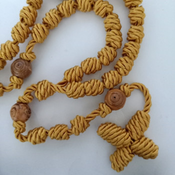 Rosary Franciscan Knot Gold