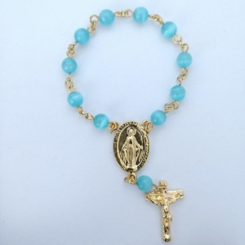 One-Decade GP Rosary Blue...