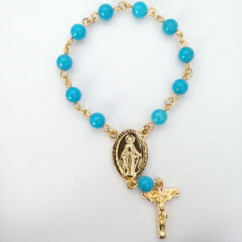 One-Decade GP Rosary Turquoise