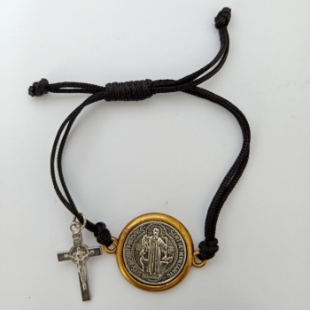 Cord Cross Bracelet, Saint Benedict Bracelet, Saint Bracelet, Bracelet With  Cross, Catholic Gift, Protection Bracelet, Christian Bracelet - Etsy