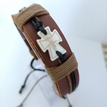 Leather Bracelet Crx...